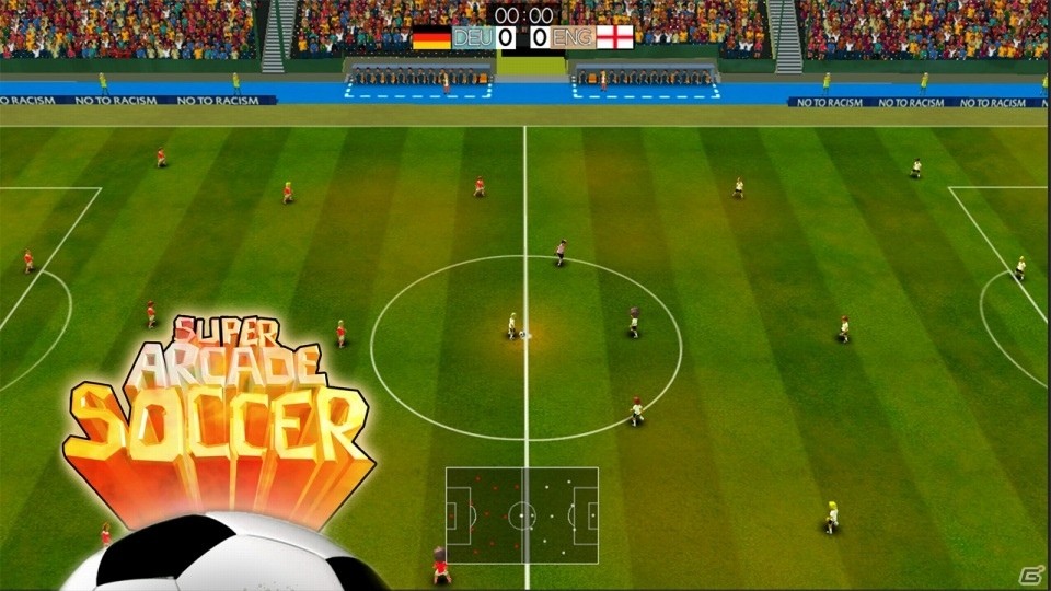 シンプル操作で遊べるサッカーゲーム「SUPER ARCADE SOCCER」がSwitchで配信！の画像2