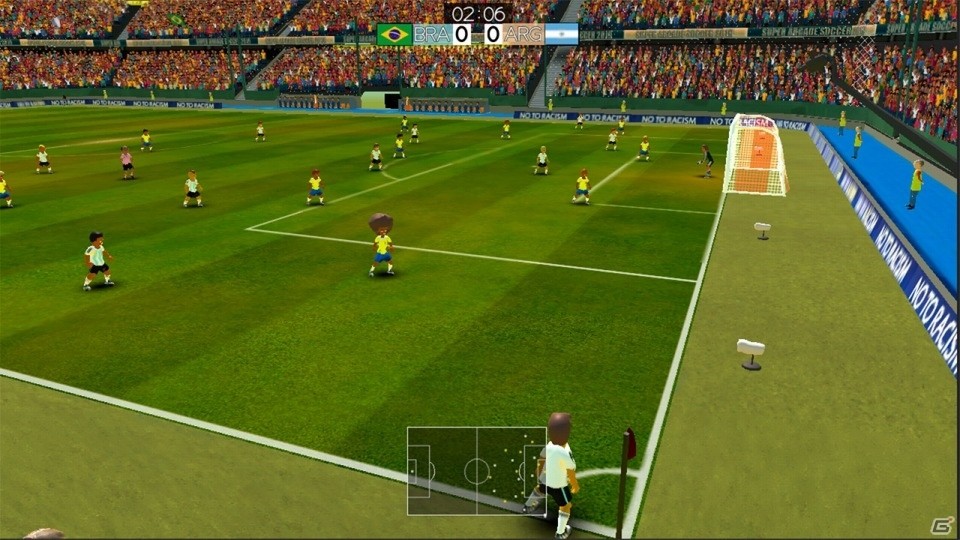 シンプル操作で遊べるサッカーゲーム「SUPER ARCADE SOCCER」がSwitchで配信！の画像3