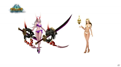 「エルン ジェネシス」に水着コスチュームが登場！ミカヅキとフレイヤの召喚確率アップイベントも開催の画像2