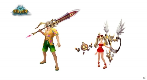「エルン ジェネシス」に水着コスチュームが登場！ミカヅキとフレイヤの召喚確率アップイベントも開催の画像3