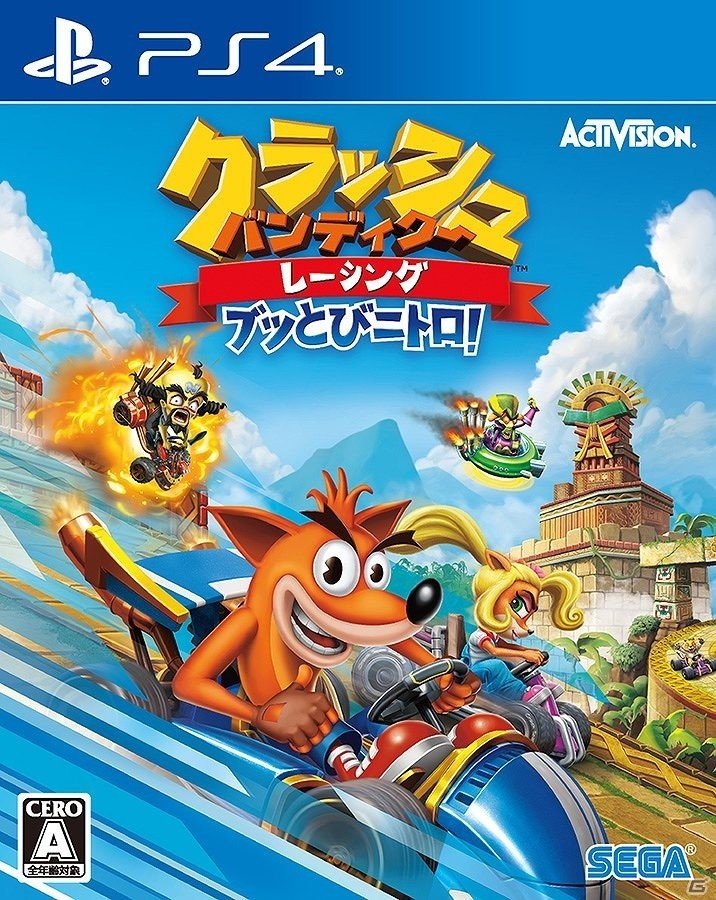 PS4/Switch「クラッシュ・バンディクー レーシング ブッとびニトロ！」が本日発売！の画像1