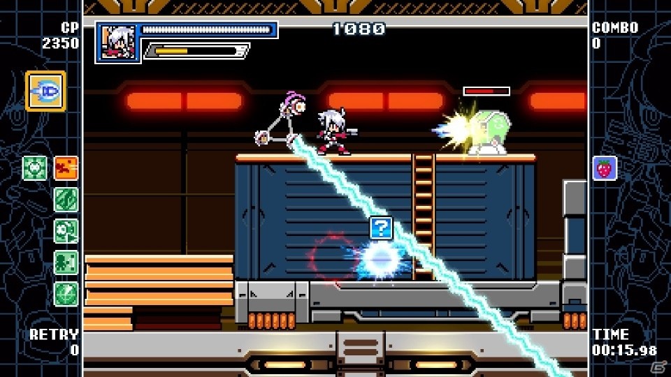 PC版「マイティガンヴォルト バースト」がSteamにて配信！DLCのキャラクター・えころをゲーム本体に収録の画像10