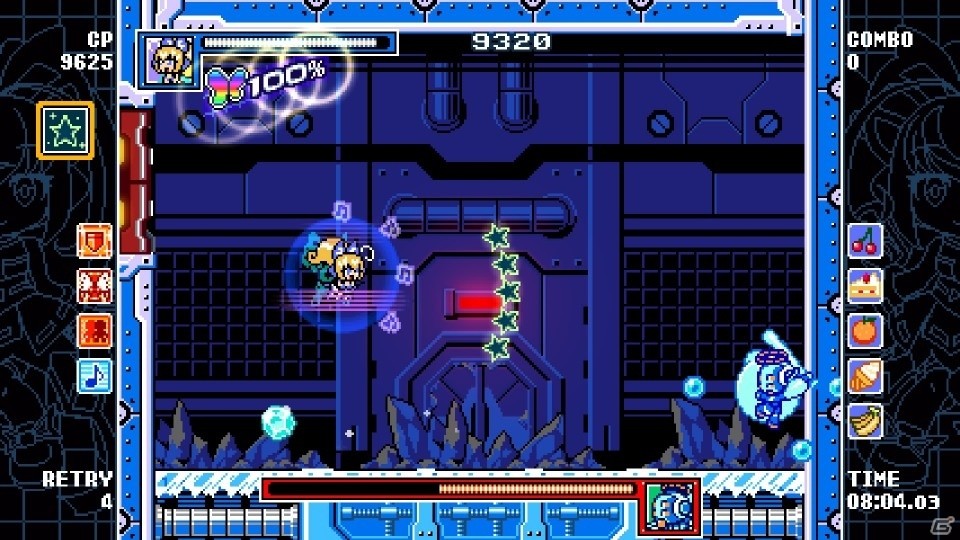 PC版「マイティガンヴォルト バースト」がSteamにて配信！DLCのキャラクター・えころをゲーム本体に収録の画像18
