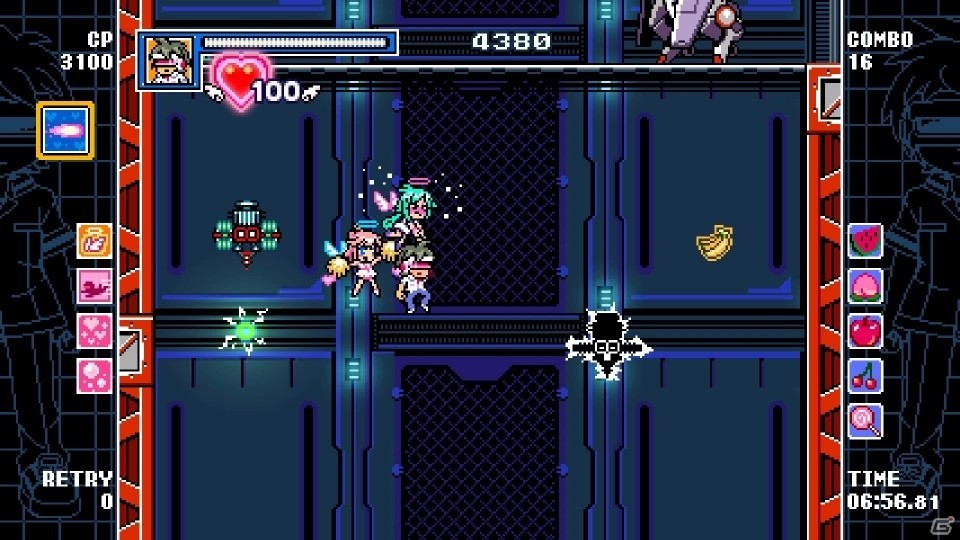 PC版「マイティガンヴォルト バースト」がSteamにて配信！DLCのキャラクター・えころをゲーム本体に収録の画像19