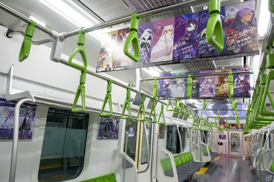 「Fate/Grand Order」でJR山手線の車両内全体をジャックする「ADトレイン」を実施！の画像12