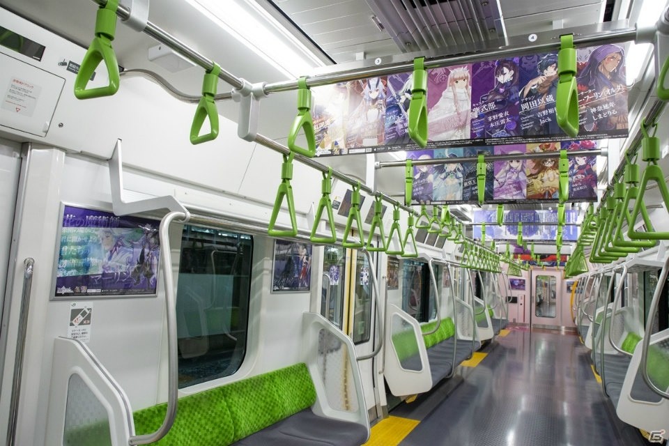 「Fate/Grand Order」でJR山手線の車両内全体をジャックする「ADトレイン」を実施！の画像13