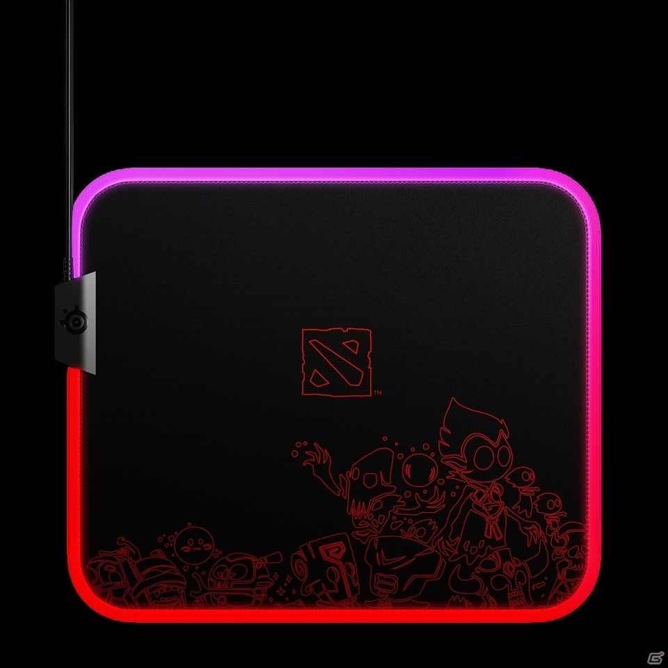 SteelSeriesが「Dota 2」世界選手権に合わせてコラボモデルのゲーミングマウスとマウスパッドを発表の画像4