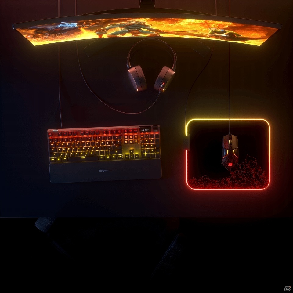 SteelSeriesが「Dota 2」世界選手権に合わせてコラボモデルのゲーミングマウスとマウスパッドを発表の画像8