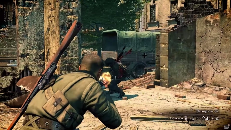 PS4/Switch「SNIPER ELITE V2 REMASTERED」の日本語パッケージ版が10月31日に発売決定！の画像17