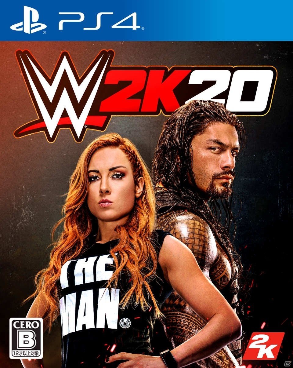 「WWE 2K20」が10月22日に発売決定！ベッキー・リンチとロマン・レインズがカバースターにの画像1