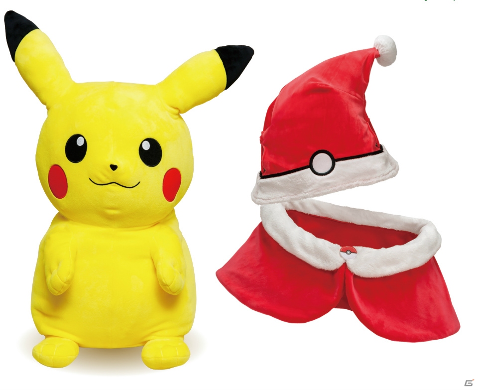 「むぎゅむぎゅっとつつまれぬいぐるみ おっきなピカチュウ サンタ ver.」がタカラトミーモール限定で予約開始！の画像5