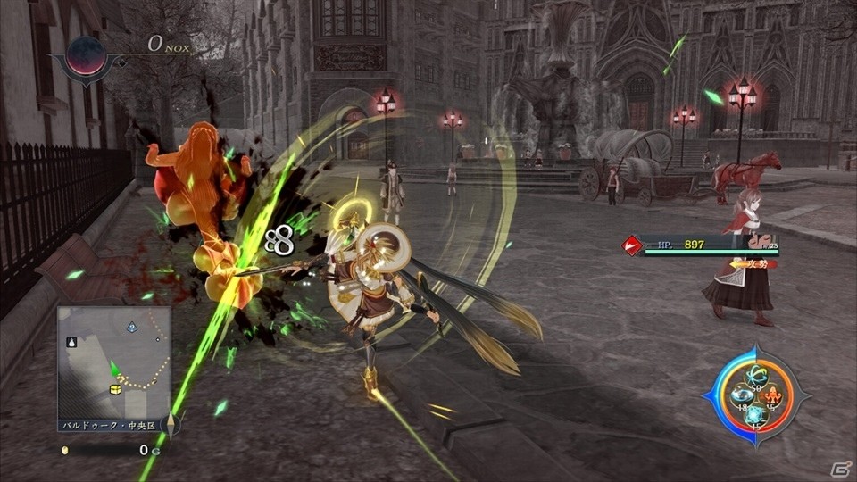 「イースIX -Monstrum NOX-」バトルの新システム「グリムワルドの夜」と「ラルヴァ戦」を紹介！の画像9