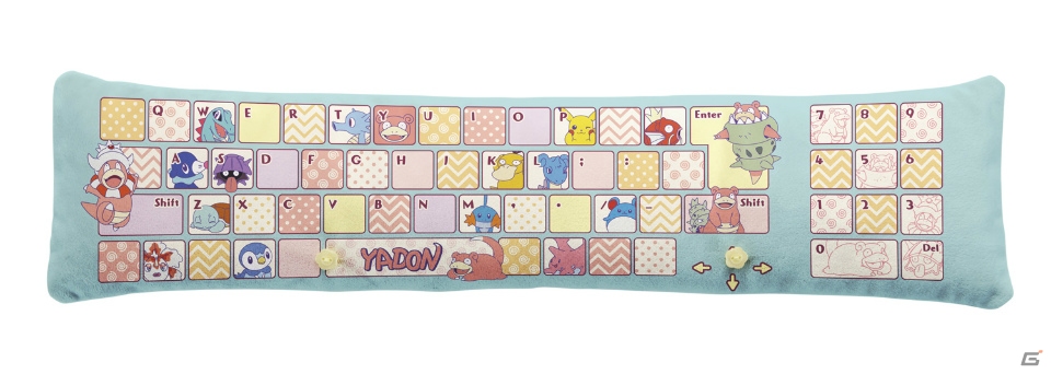 人気ポケモン「ヤドン」が着脱可能なアームレスト付きのPCクッションになって登場！の画像8