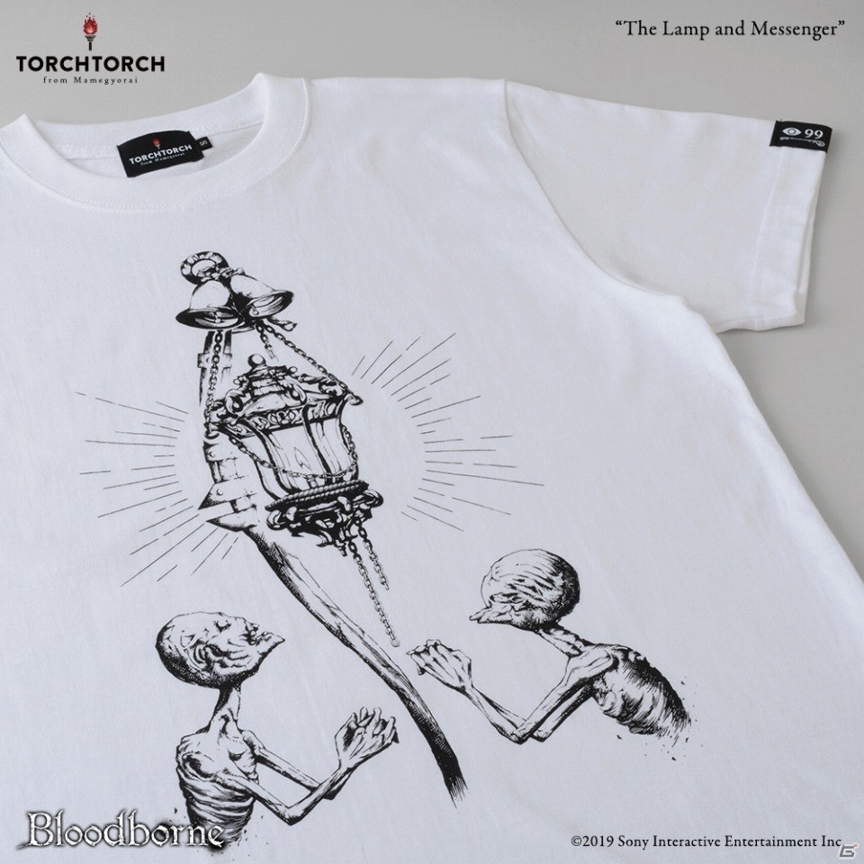 Bloodborne」×「TORCH TORCH」のコラボTシャツ第2弾が本日8月9日より