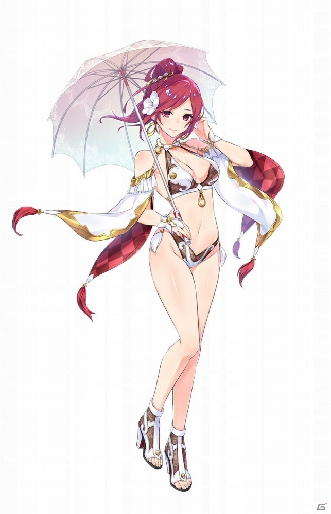 「イドラ ファンタシースターサーガ」開放的な水着をまとった新★5キャラ「フラミィ［サマー］」が登場！の画像2