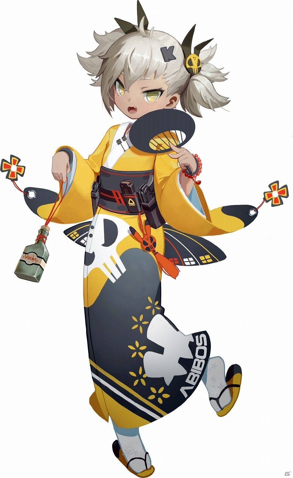 「ドールズフロントライン」OTs-14、Gr G36c、PKP、KLIN、Gr MP5の浴衣スキンが8月24日に追加！の画像6