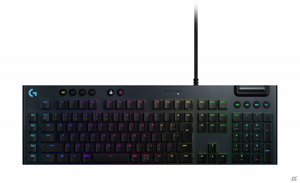ロジクールGよりハイエンド・薄型ゲーミングキーボード「G913」「G813」が8月29日に発売！の画像2