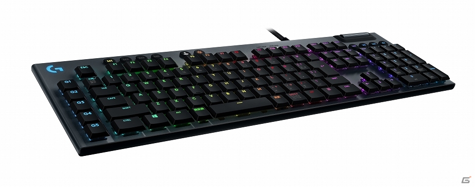 ロジクールGよりハイエンド・薄型ゲーミングキーボード「G913」「G813」が8月29日に発売！の画像4