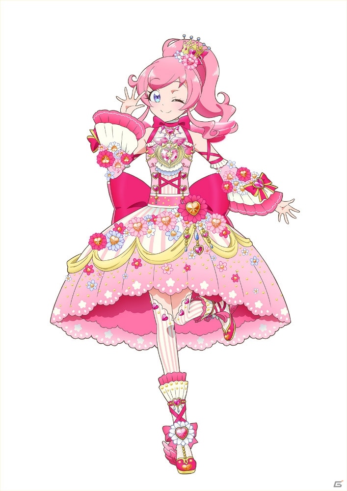 キラッとプリ☆チャン」みらいをはじめ5人のジュエルアイドル描き