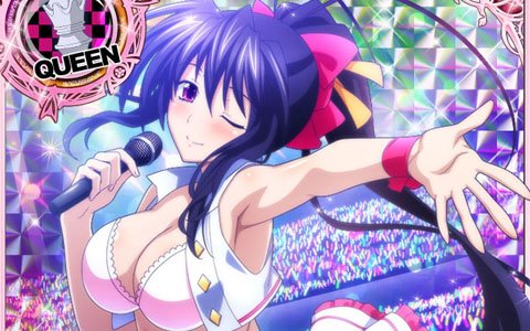 「ハイスクールD×D」アイドル衣装をまとった姫島朱乃が登場！イベント「アイドルと町おこしです！」が開催