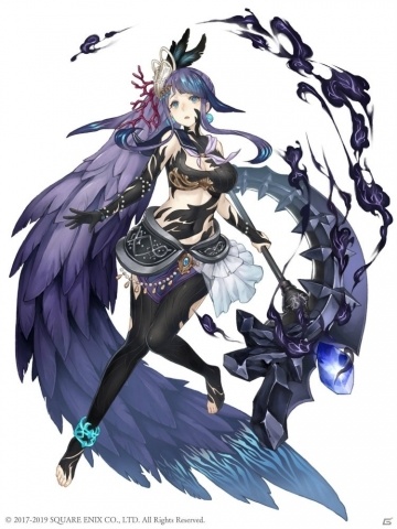 「SINoALICE」人魚姫の新ジョブ・慾鴉のパラディンが登場！「強欲な黒鴉ガチャ」が実施の画像2