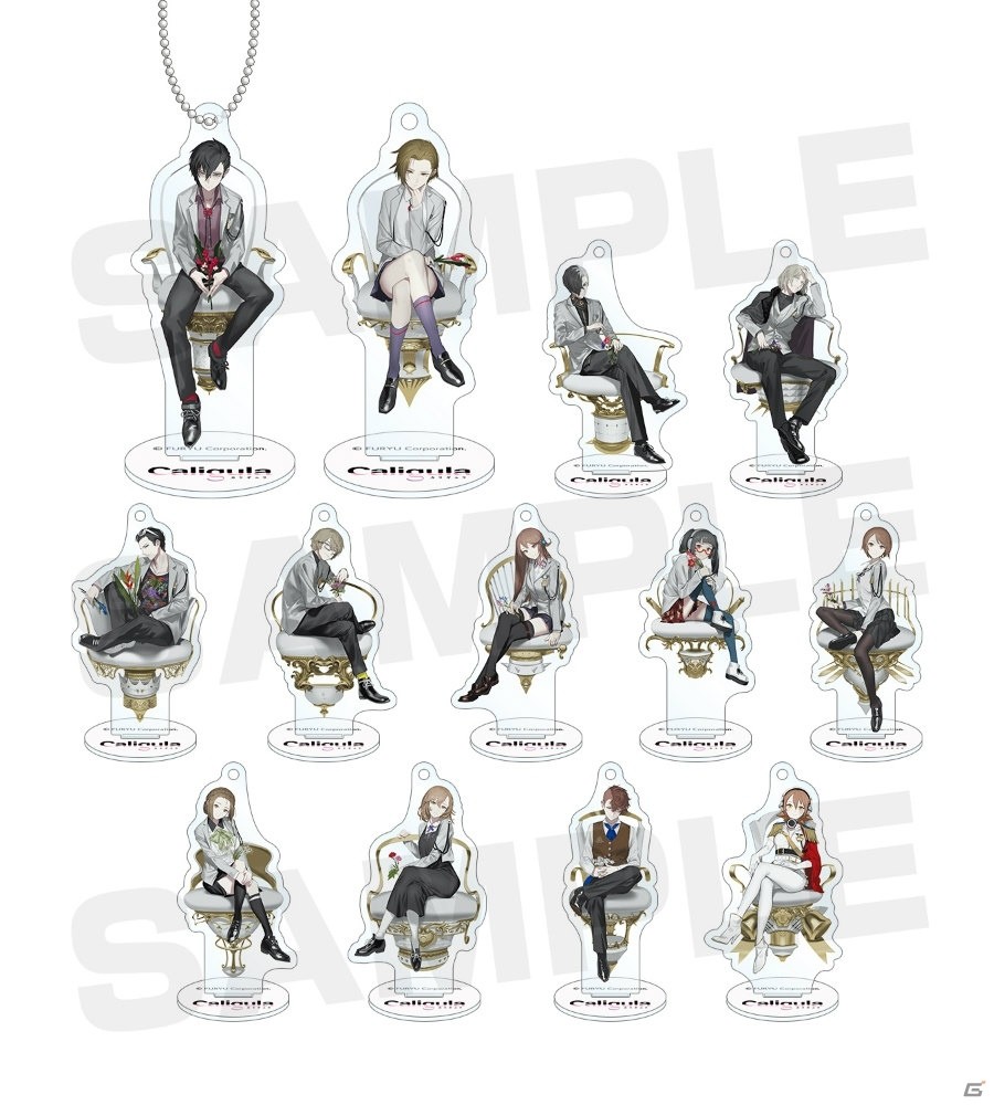 「Caligula -カリギュラ-」シリーズ3周年記念アート展で販売される限定グッズやトークショーの情報が公開の画像14