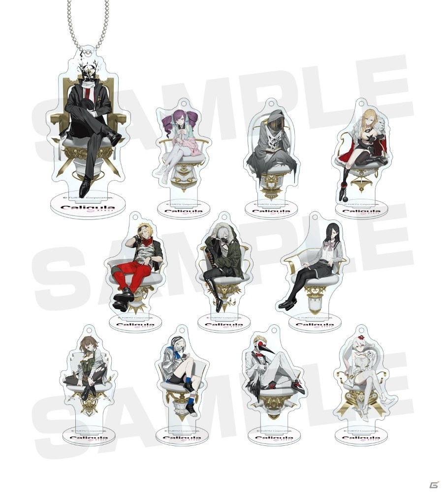 「Caligula -カリギュラ-」シリーズ3周年記念アート展で販売される限定グッズやトークショーの情報が公開の画像15
