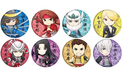 戦国basara ミニキャラシリーズが新登場 缶バッジやアクリルぷちスタンド トートバッグがラインナップ ゲーム情報サイト Gamer