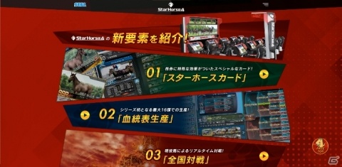 「StarHorse4」新要素「全国対戦」を加えたロケテストが8月27日より関東3店舗で順次開催！の画像2