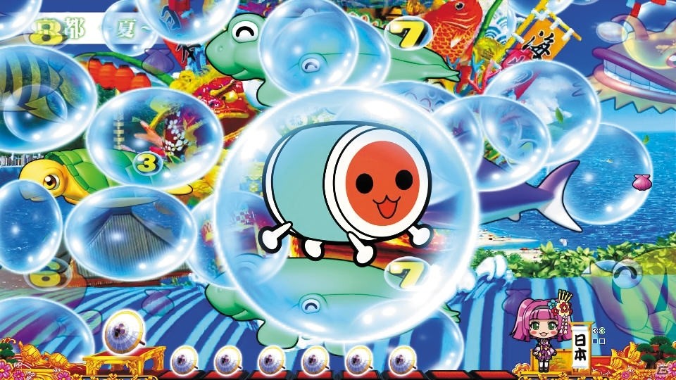 パチンコ「海物語」と「太鼓の達人」がコラボ！「PAスーパー海物語IN JAPAN2 with太鼓の達人」が登場の画像5