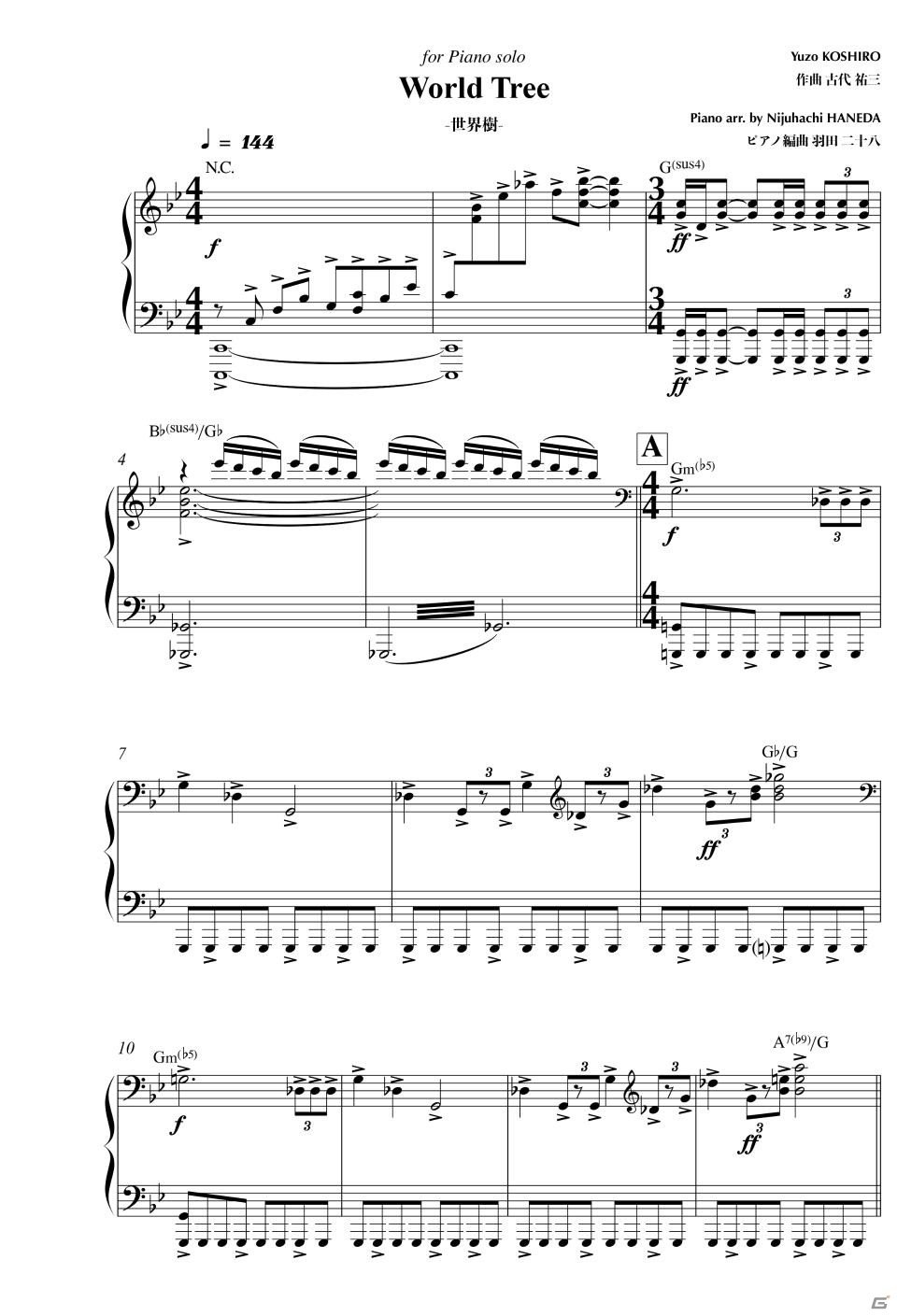 「アクトレイザー」の全曲を楽譜化するクラウドファンディングの支援金額が約220万円を達成！の画像1
