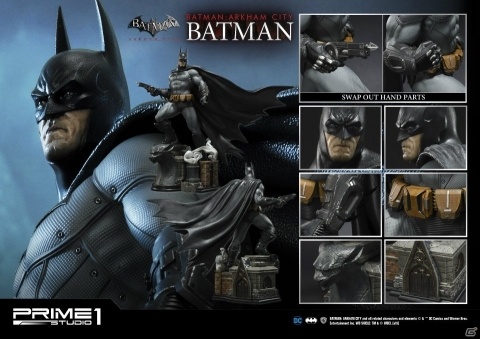 「バットマン アーカム・シティ」より1/5スケールの「バットマン」スタチューが登場！の画像10