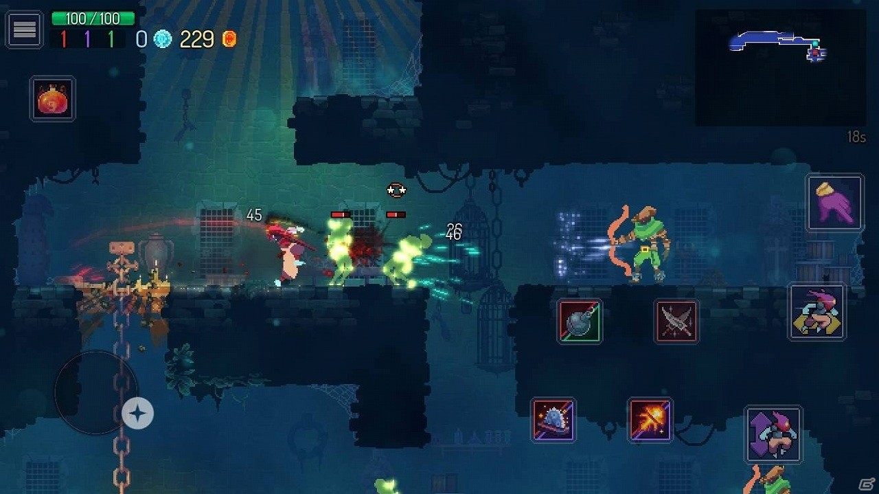 iOS版「Dead Cells」が本日配信！敵に何度も倒されながら進む怒涛の横スクロールアクションの画像1