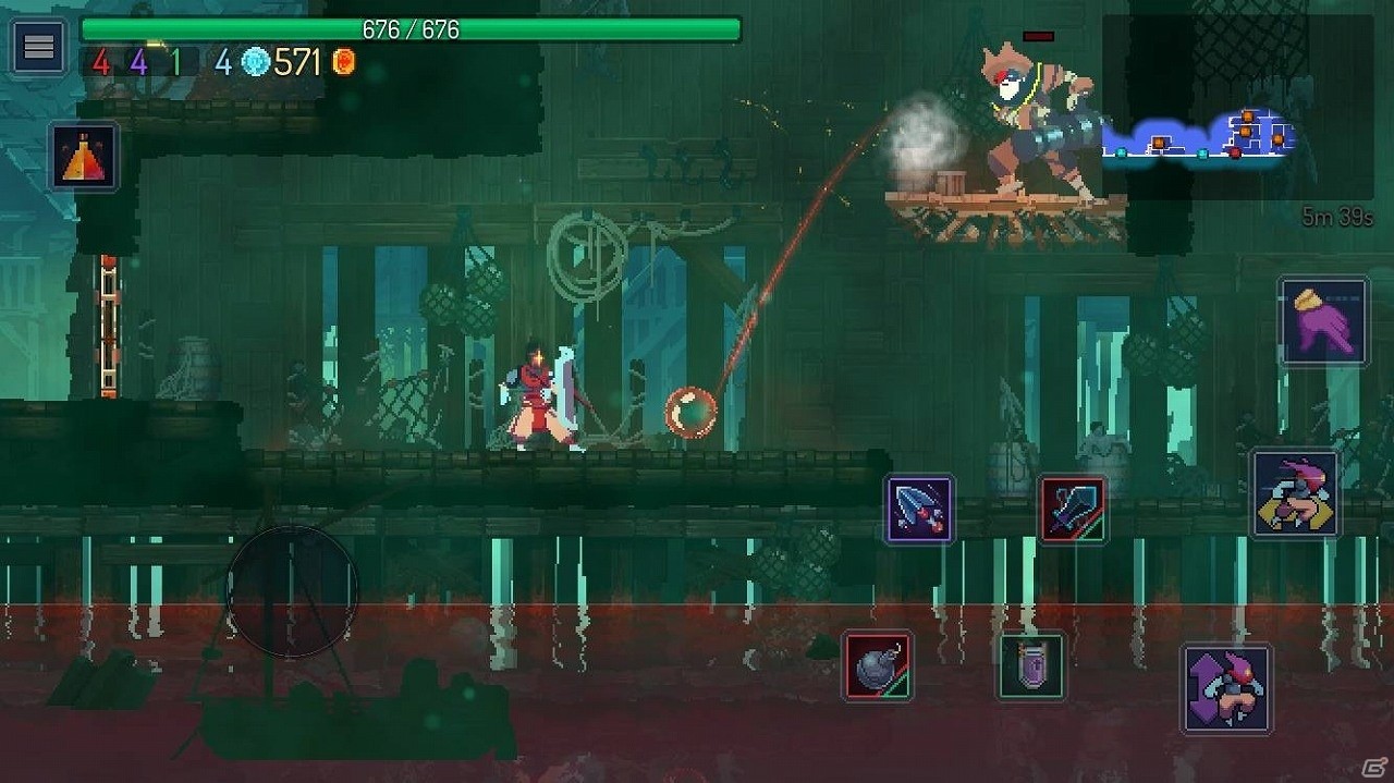 iOS版「Dead Cells」が本日配信！敵に何度も倒されながら進む怒涛の横スクロールアクションの画像3