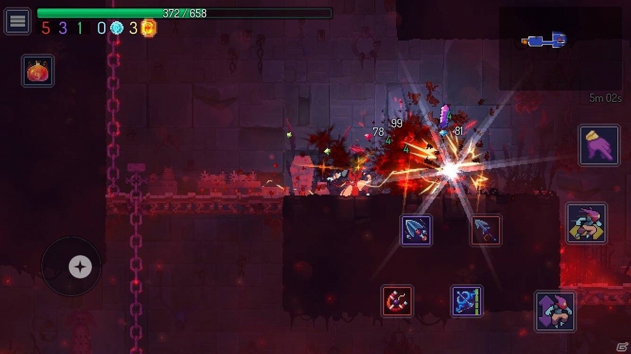 iOS版「Dead Cells」が本日配信！敵に何度も倒されながら進む怒涛の横スクロールアクションの画像6