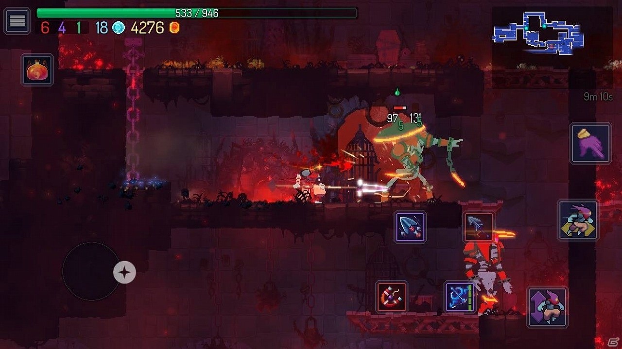 iOS版「Dead Cells」が本日配信！敵に何度も倒されながら進む怒涛の横スクロールアクションの画像7