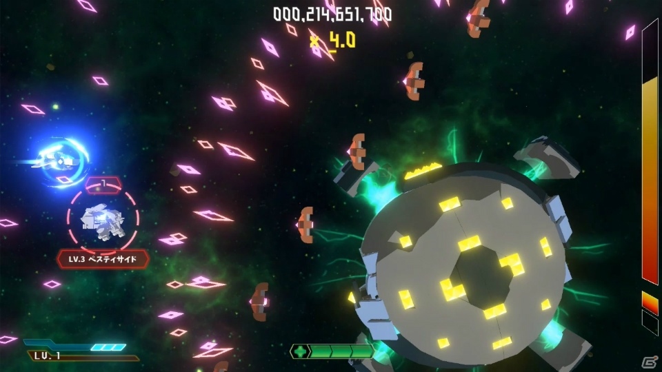 フュージョン弾幕シューティング「グランブロックシューター」が配信開始！ゲームシステムなどの詳細も公開の画像18