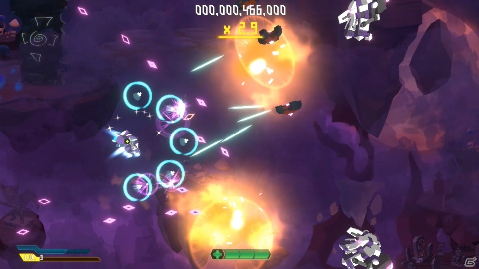フュージョン弾幕シューティング「グランブロックシューター」が配信開始！ゲームシステムなどの詳細も公開の画像20