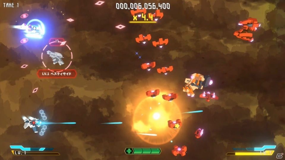 フュージョン弾幕シューティング「グランブロックシューター」が配信開始！ゲームシステムなどの詳細も公開の画像7