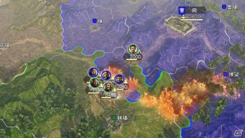 「三國志14」戦闘の詳細情報が公開！TGS2019にてプレイアブル出展も決定の画像10