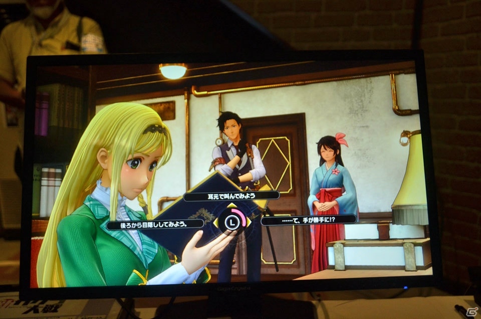 PS4「新サクラ大戦」世界最速体験会での試遊インプレッションと片野プロデューサーの囲み取材の模様をお届けの画像19