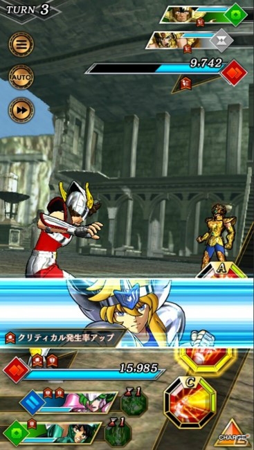 聖闘士星矢の最新スマホアプリ「聖闘士星矢 シャイニングソルジャーズ」が登場！Android向けのOBTが開始！の画像10