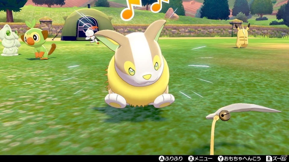 「ポケットモンスター ソード・シールド」ポケモンたちと一緒に遊べる「ポケモンキャンプ」を紹介の画像13