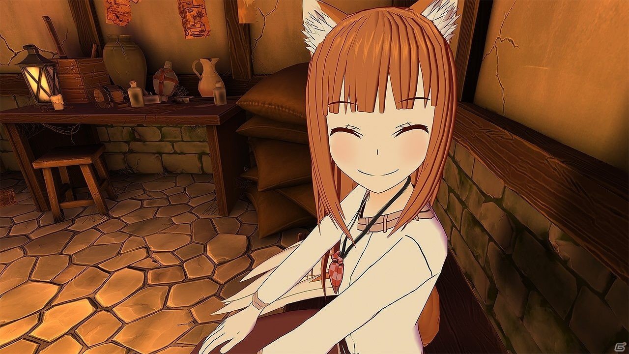 PS4/Switch版「狼と香辛料VR」が本日配信！ストーリーやホロとのふれあいが楽しめるVRアニメーションの画像3