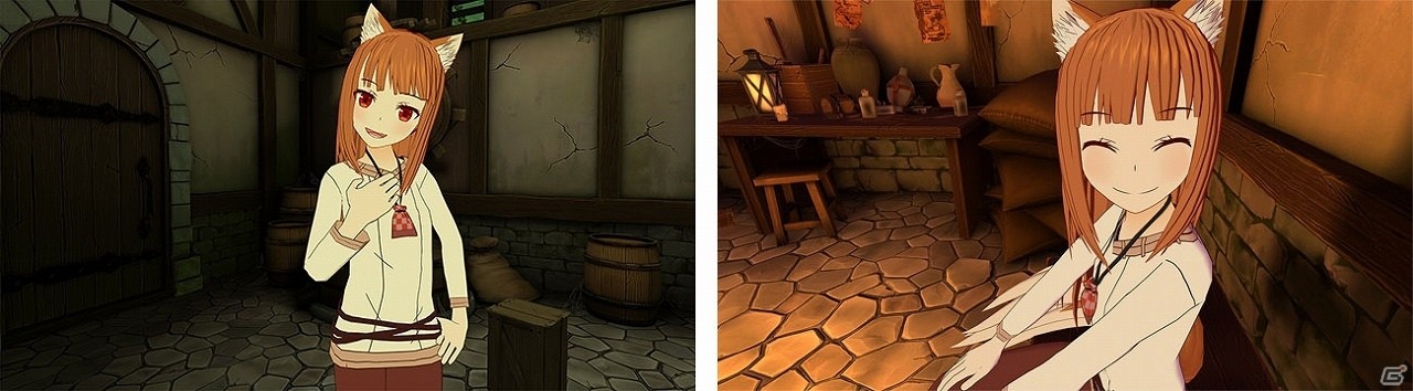 PS4/Switch版「狼と香辛料VR」が本日配信！ストーリーやホロとのふれあいが楽しめるVRアニメーションの画像6
