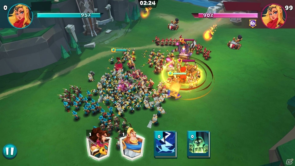 スマホ向け戦略シミュレーションRPG「ブレイブコンクエスト」が2019年9月に配信！事前登録が開始の画像3