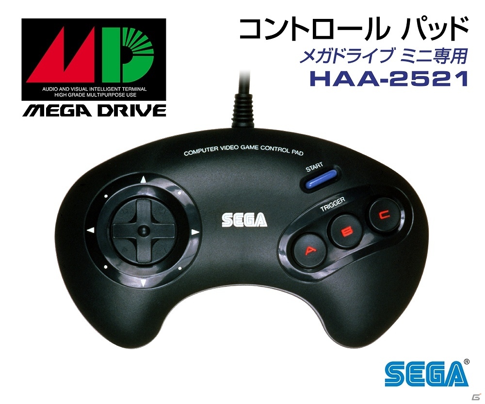 メガドライブミニの北米版「Sega Genesis Mini」が9月27日に数量限定で発売！の画像2