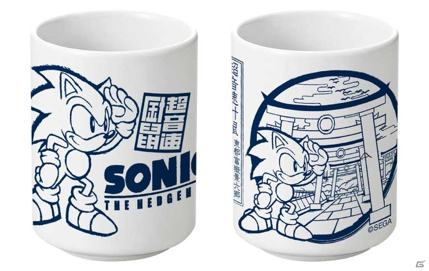 「ソニック」の新デザイングッズがTGS2019に登場！“和ソニック”や“墨絵 超音速針鼠”などクールなアイテムが揃い踏みの画像3