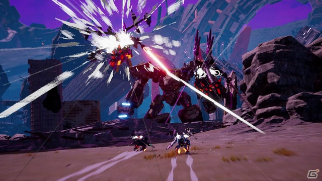 「DAEMON X MACHINA」のTVCM「ブッ壊そうか。篇」が9月7日より放送！ゲーム本編と同日配信開始となるDLCも公開の画像2
