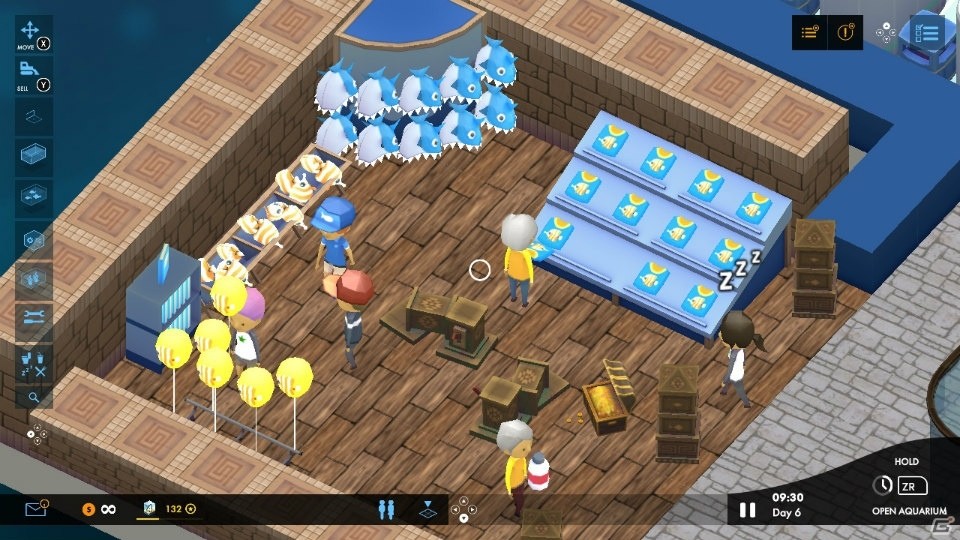 水族館経営SLG「メガクアリウム」Switch/PS4/Xbox Oneで12月12日発売！約100種類の生物をこだわりの水槽で飼育しようの画像14